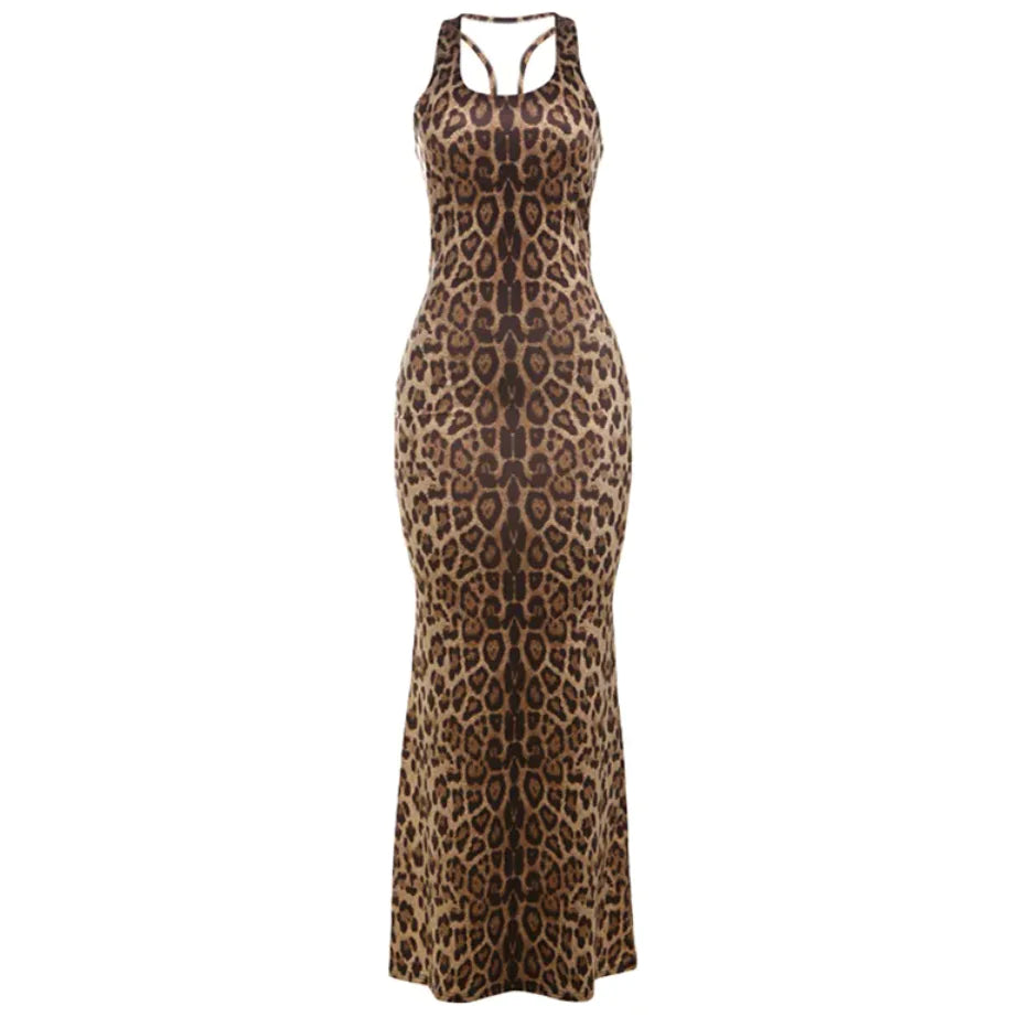 Leopard Print Fall Dress