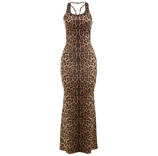 Leopard Print  Fall Dress