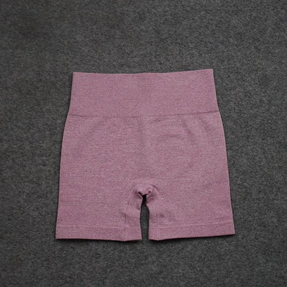 High-Waist Seamless Yoga Pants for Women Fitness Shorts
